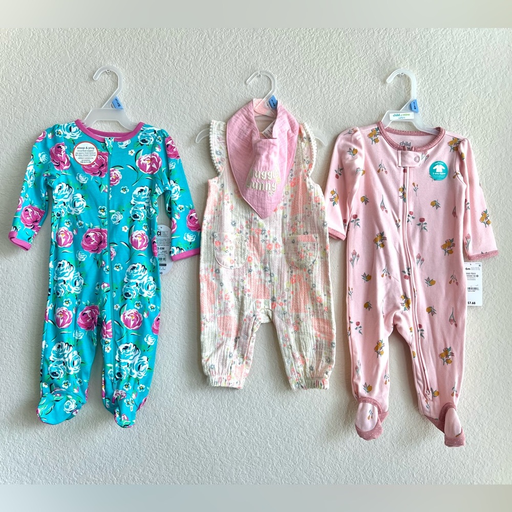 Baby girl clothes, 3-6 months, NWT